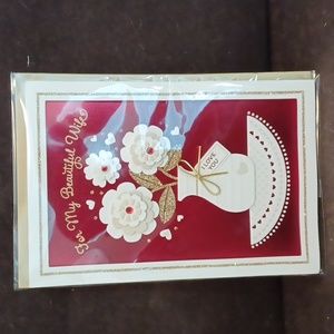 3 FOR $10  Hallmark Valentine's Day greeting card.